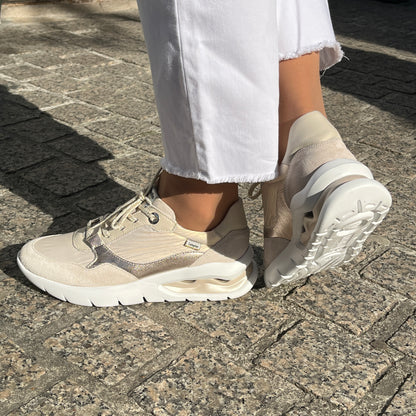 Callaghan 45811 Marfil Beige, Sand & Gold Combi Sneakers