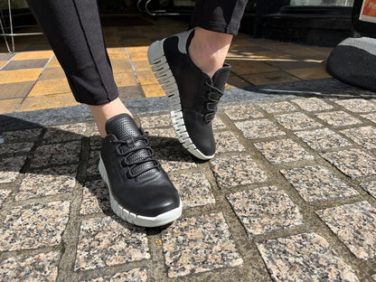 Ecco 218203 60719 Gruuv Black/Light Grey Sneakers