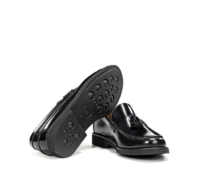 Fluchos F0049 Florentick Black Slip On Loafers