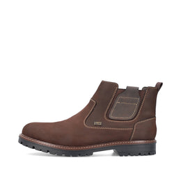 Rieker F3660-25 TEX Brown Suede Chelsea Boots