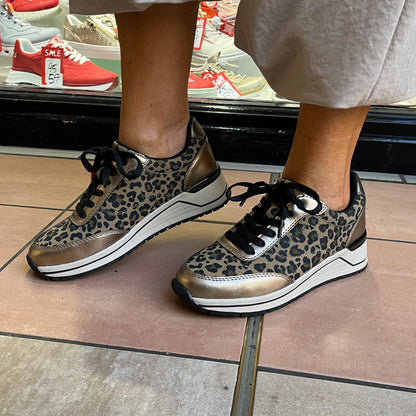 s.Oliver 5-23613-45-907 Leopard Trainers