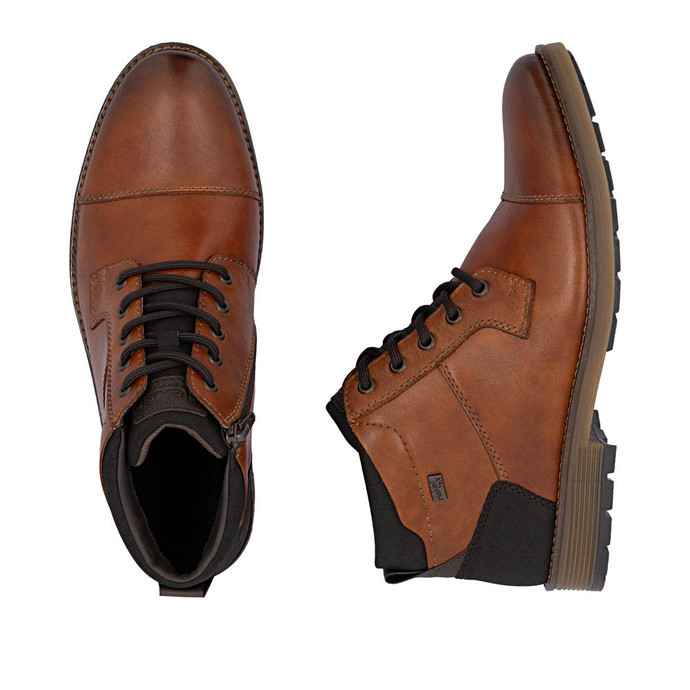 Rieker TEX F4500-24 Brown Lace Boots