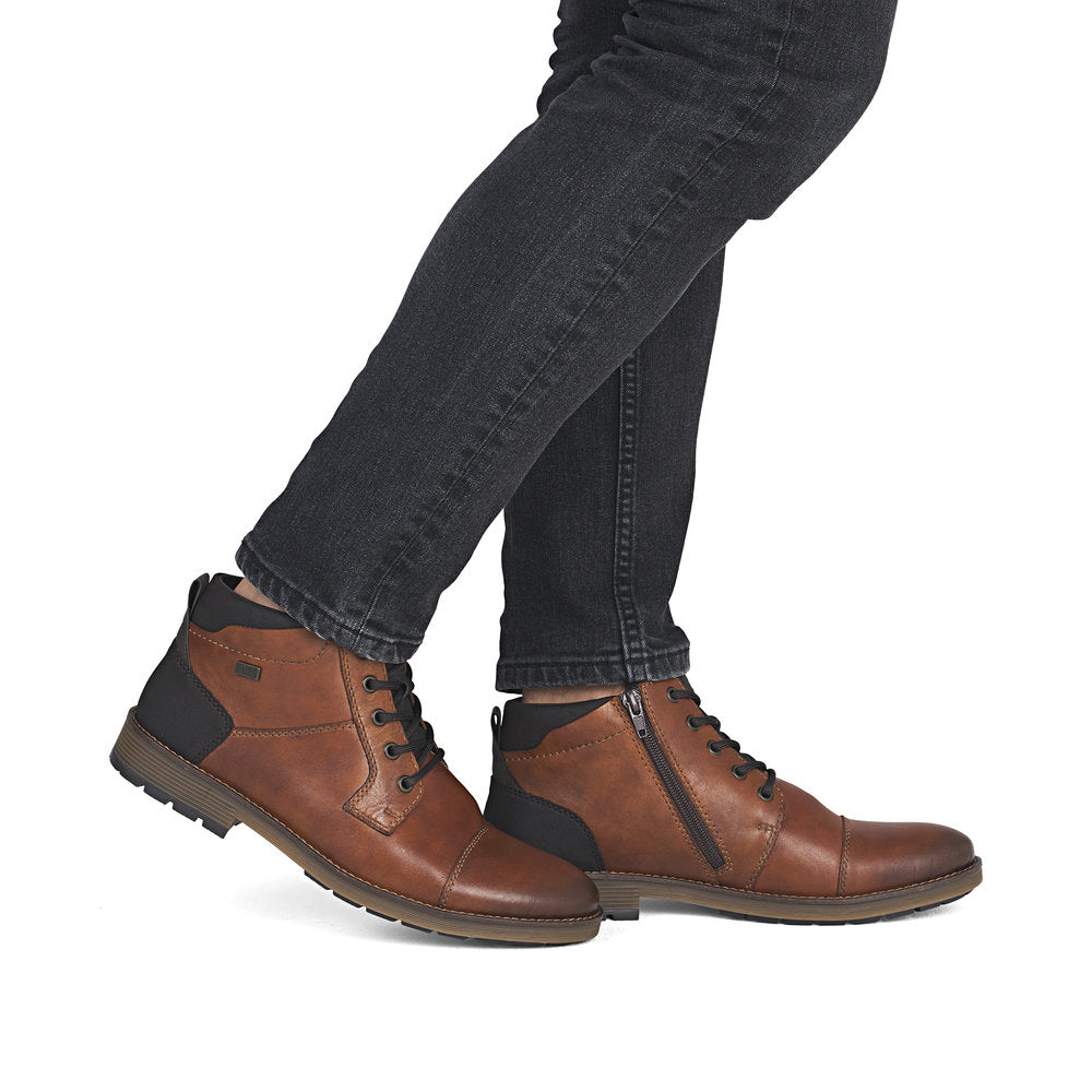 Rieker TEX F4500-24 Brown Lace Boots