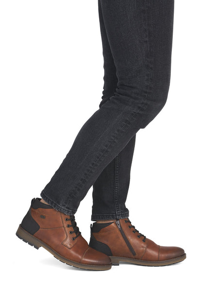 Rieker TEX F4500-24 Brown Lace Boots