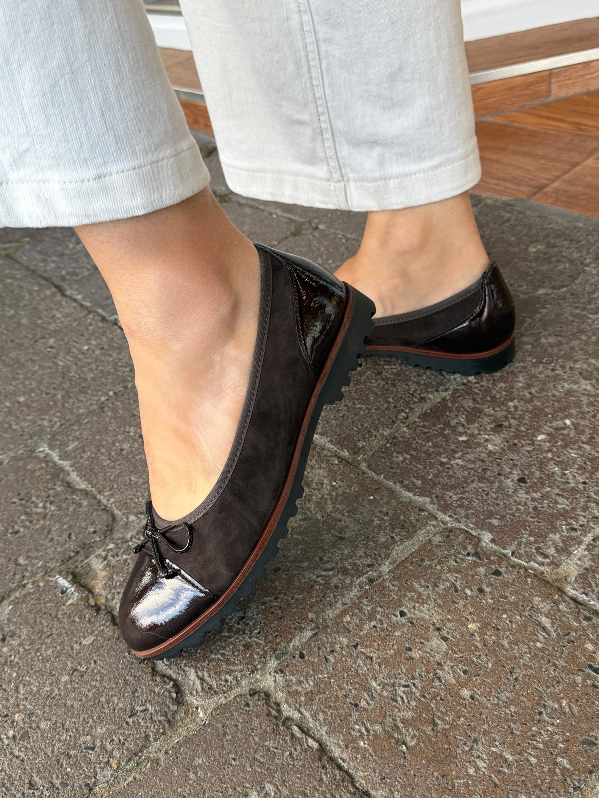 Gabor 3007.01.001 Mocca Brown Slip On Pumps