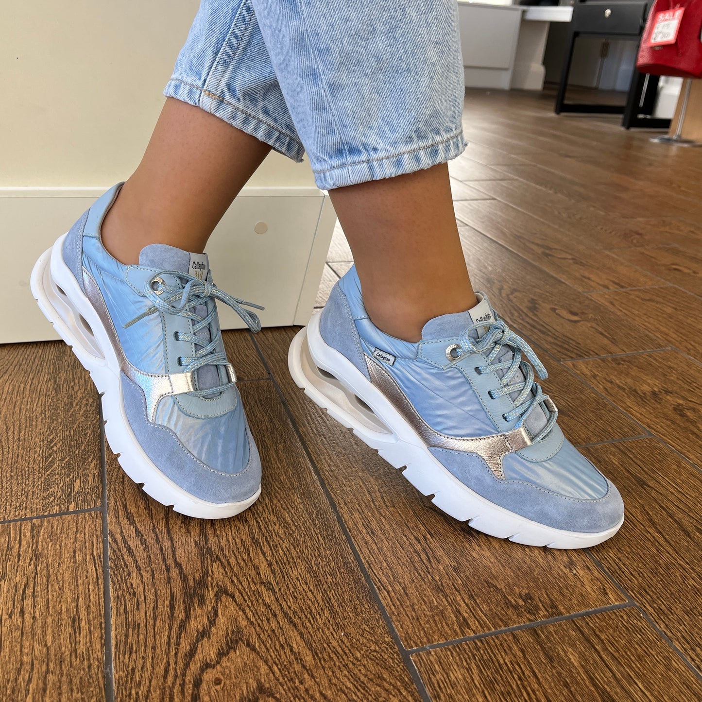 Callaghan 45811 Blue & Gold Combi Sneakers