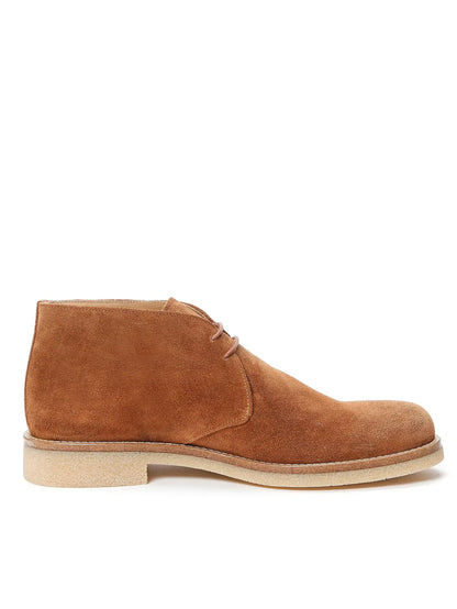 Frank Daniel FD3106-43 Brown Suede Ankle Boots