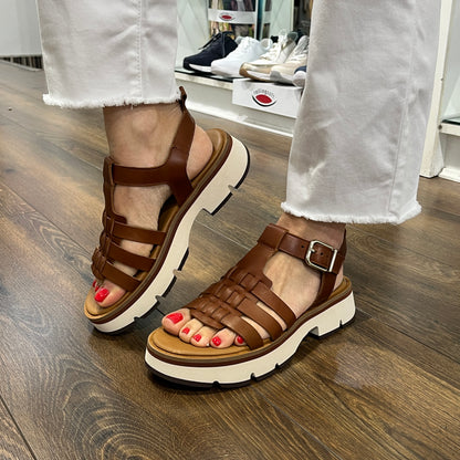 Alpe 5489 08 D1 Gamo Tan Slingback Sandals