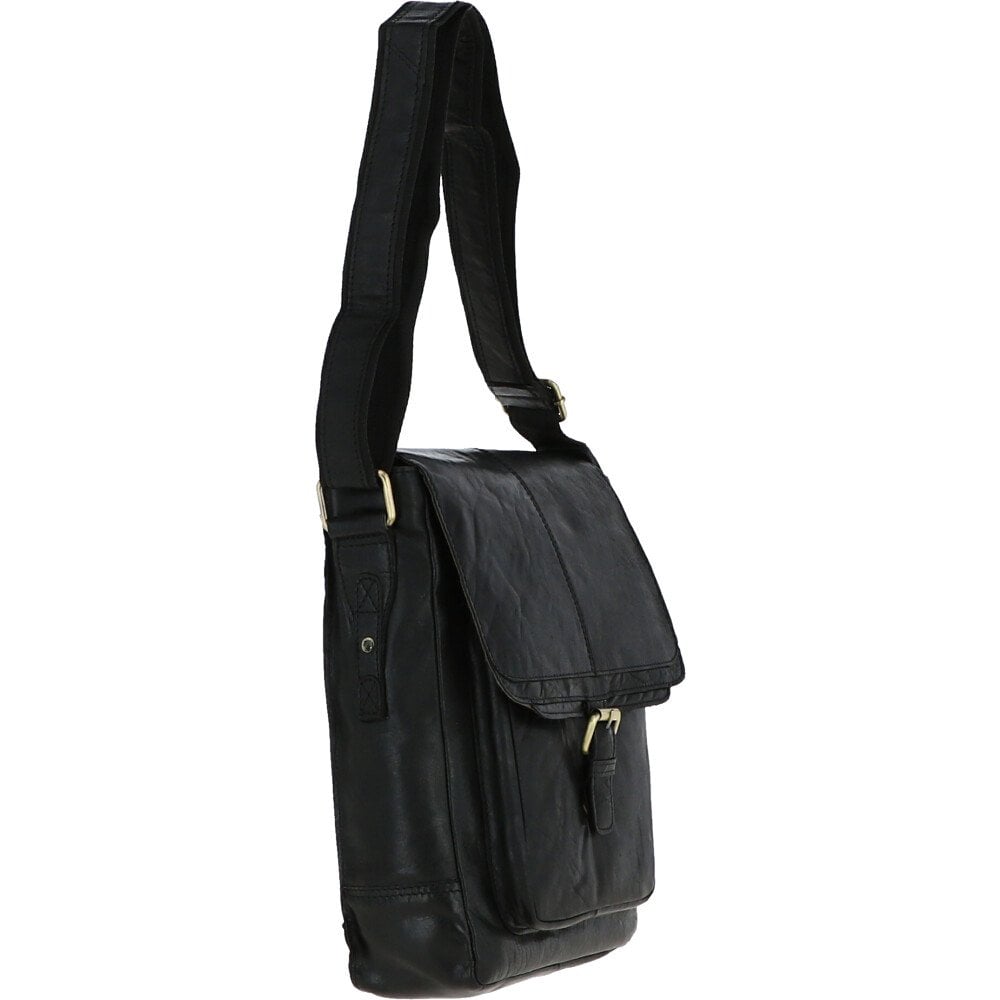 Ashwood Leather G-32 Black/Mud Leather Bag