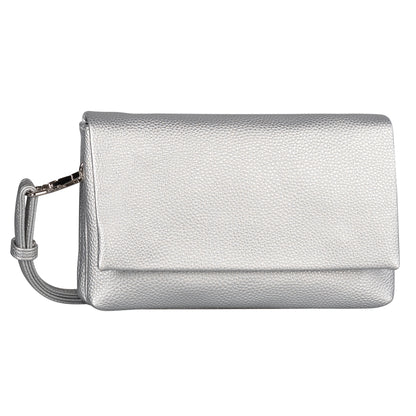 Gabor 011655 Salara Silver Clutch Bag