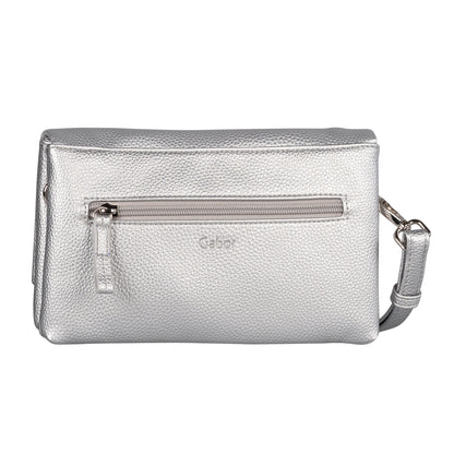 Gabor 011655 Salara Silver Clutch Bag