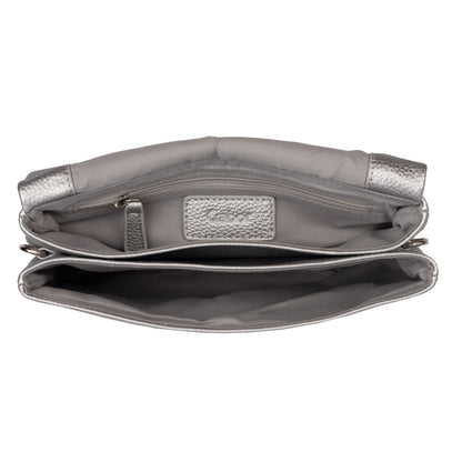 Gabor 011655 Salara Silver Clutch Bag