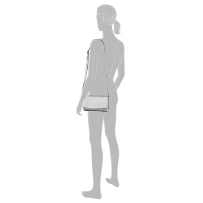 Gabor 011655 Salara Silver Clutch Bag