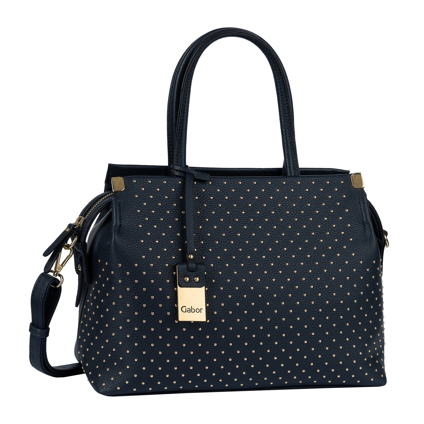 Gabor 012429 Gela Premium Dark Blue Zip Shopper