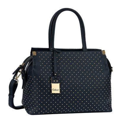 Gabor 012429 Gela Premium Dark Blue Zip Shopper