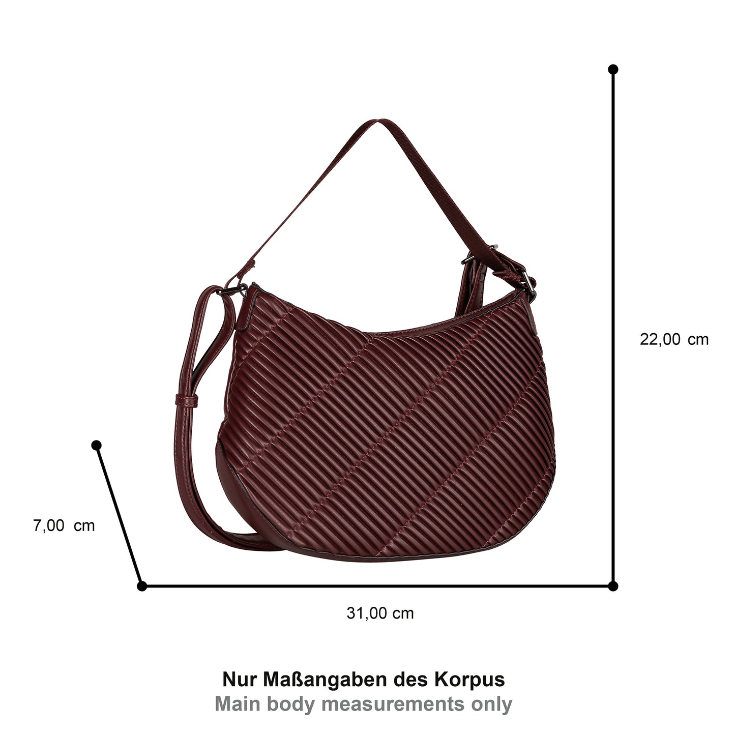 Gabor 012044 Finley Berry Cross Bag