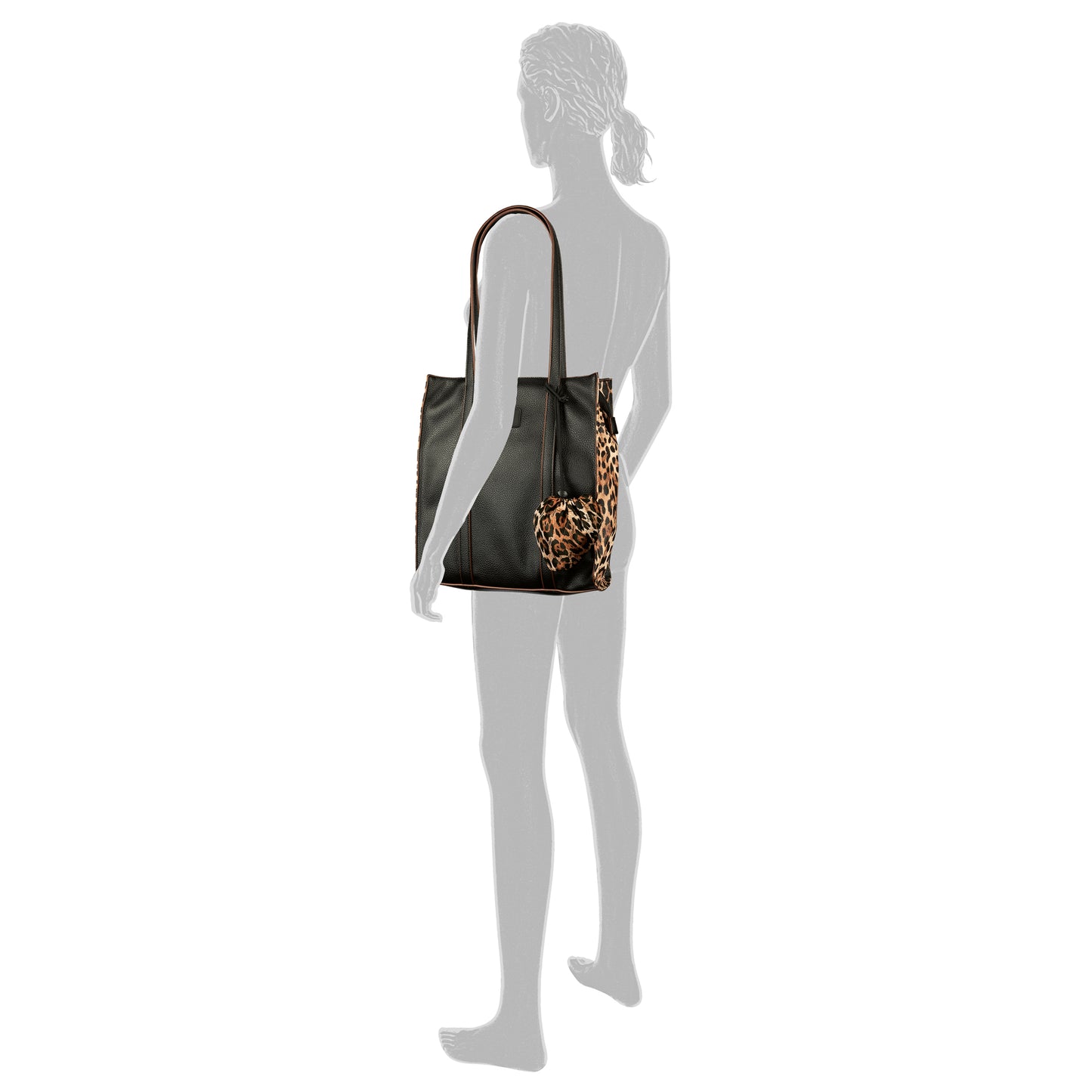 Gabor 012146 Elfie Luxe Leo Black Handbag