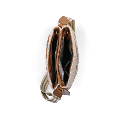 Rieker H1004-62 Beige & Pale Gold Handbag