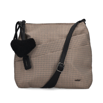 Rieker H1005-90 Beige & Black Handbag
