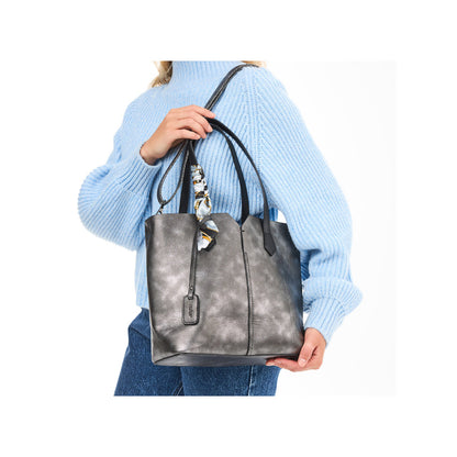 Rieker H1006-42 Dark Silver Handbag