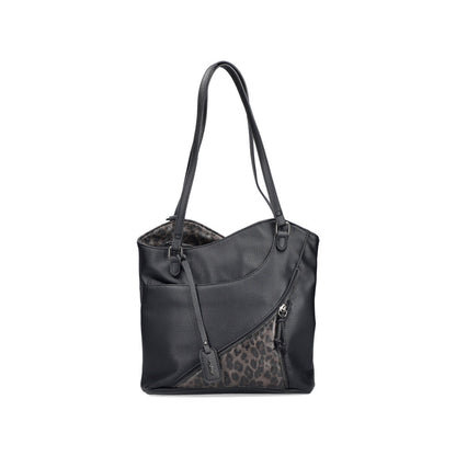 Rieker H1025-01 Black & Grey Handbag