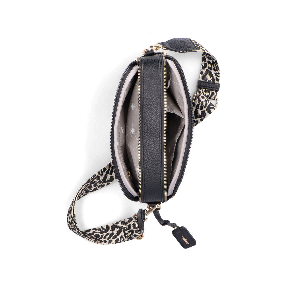 Rieker H1029-00 Black Cross Body Bag