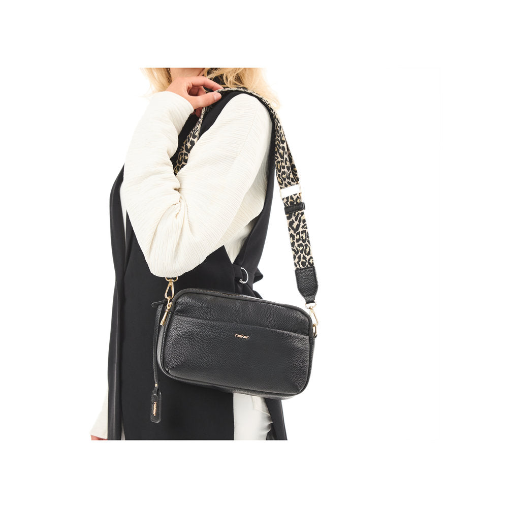 Rieker H1029-00 Black Cross Body Bag