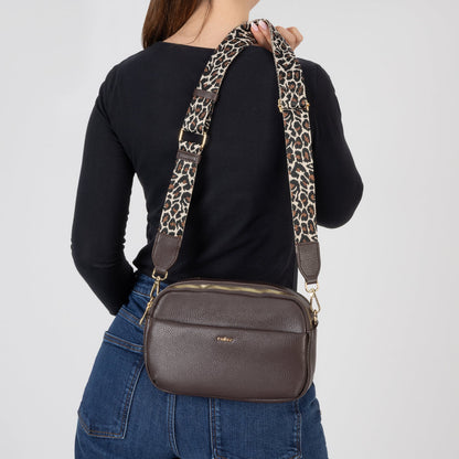 Rieker H1029-25 Schoko Brown Cross Body Bag