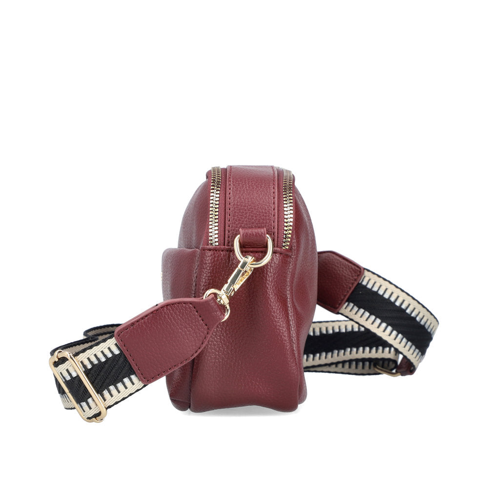 Rieker H1029-30 Brombeer Wine Cross Body Bag
