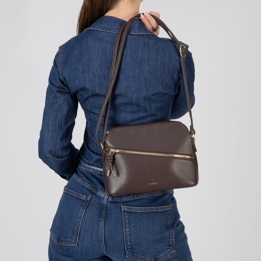 Rieker H1031-25 Schoko Brown Cross Body Bag