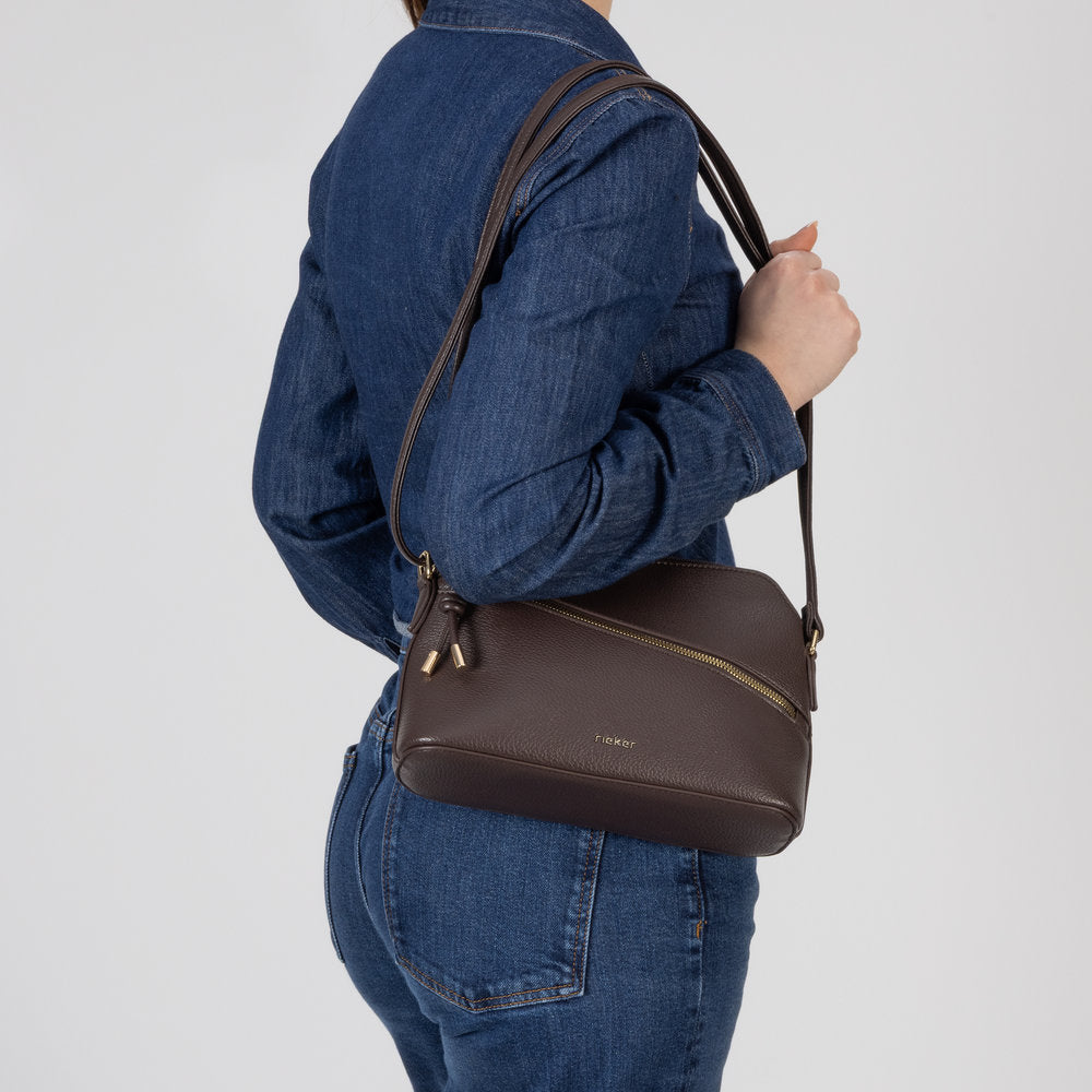 Rieker H1031-25 Schoko Brown Cross Body Bag