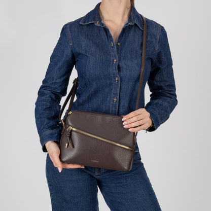 Rieker H1031-25 Schoko Brown Cross Body Bag