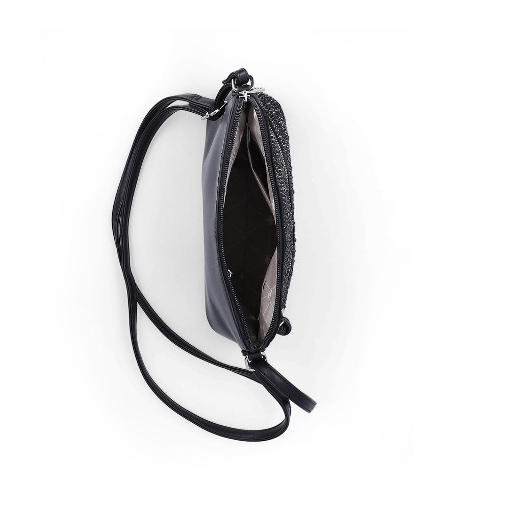 Rieker H1031-91 Black Cross Body Bag