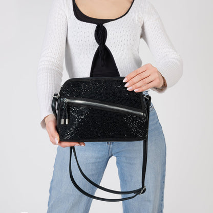 Rieker H1031-91 Black Cross Body Bag