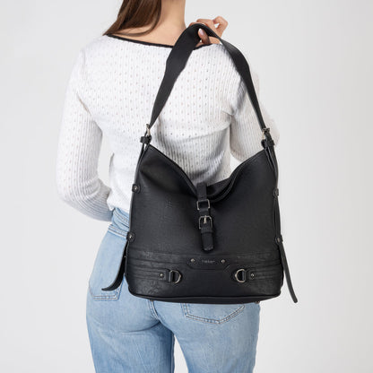 Rieker H1043-00 Black Handbag