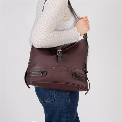 Rieker H1043-35 Burgundy Handbag