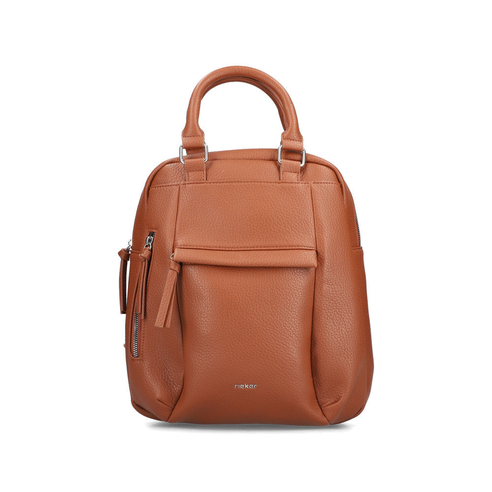 Rieker H1050-22 Cognac Tan Backpack