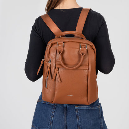 Rieker H1050-22 Cognac Tan Backpack