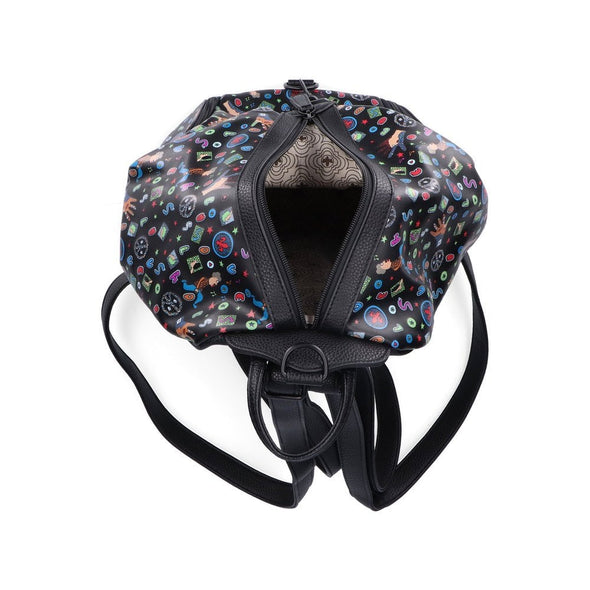 Rieker H1055-02 Black Comic Backpack