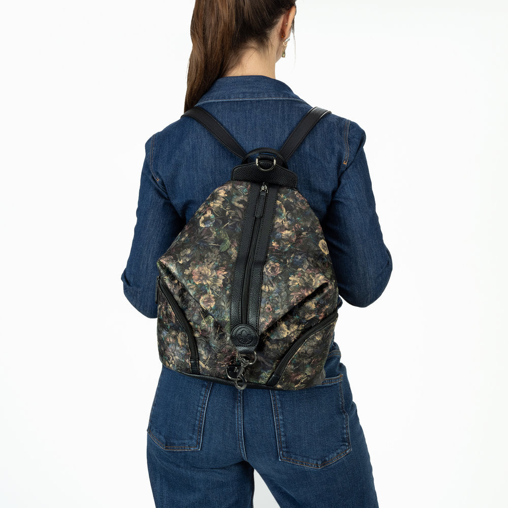 Rieker H1055-91 Black Pastel Combi Backpack