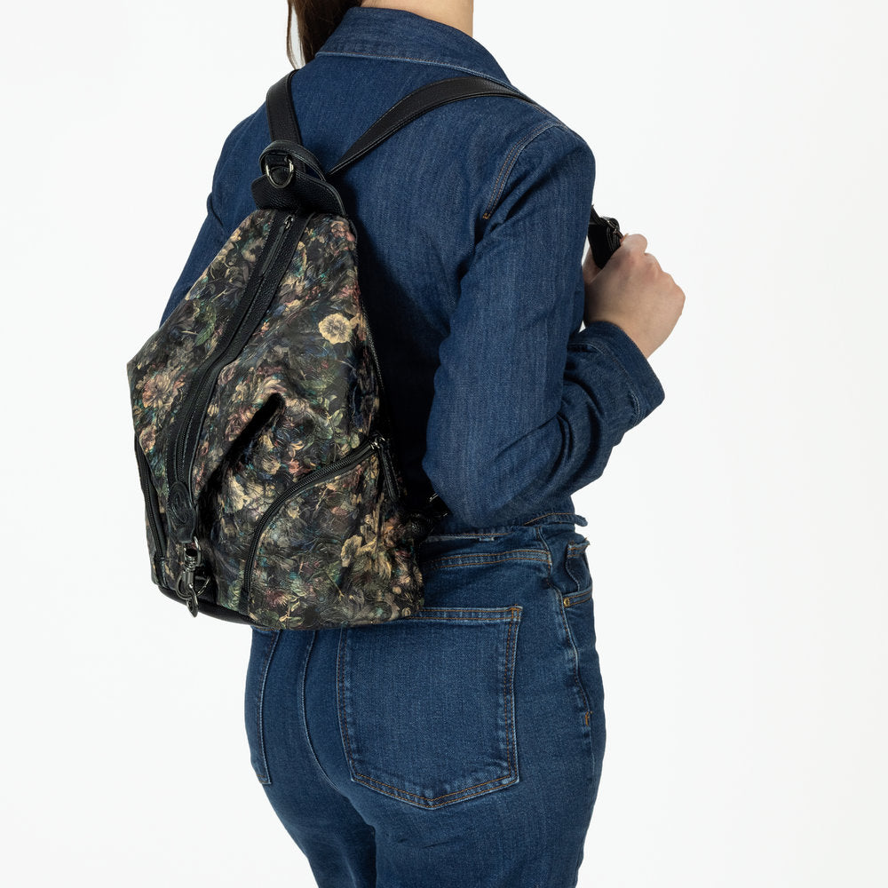 Rieker H1055-91 Black Pastel Combi Backpack