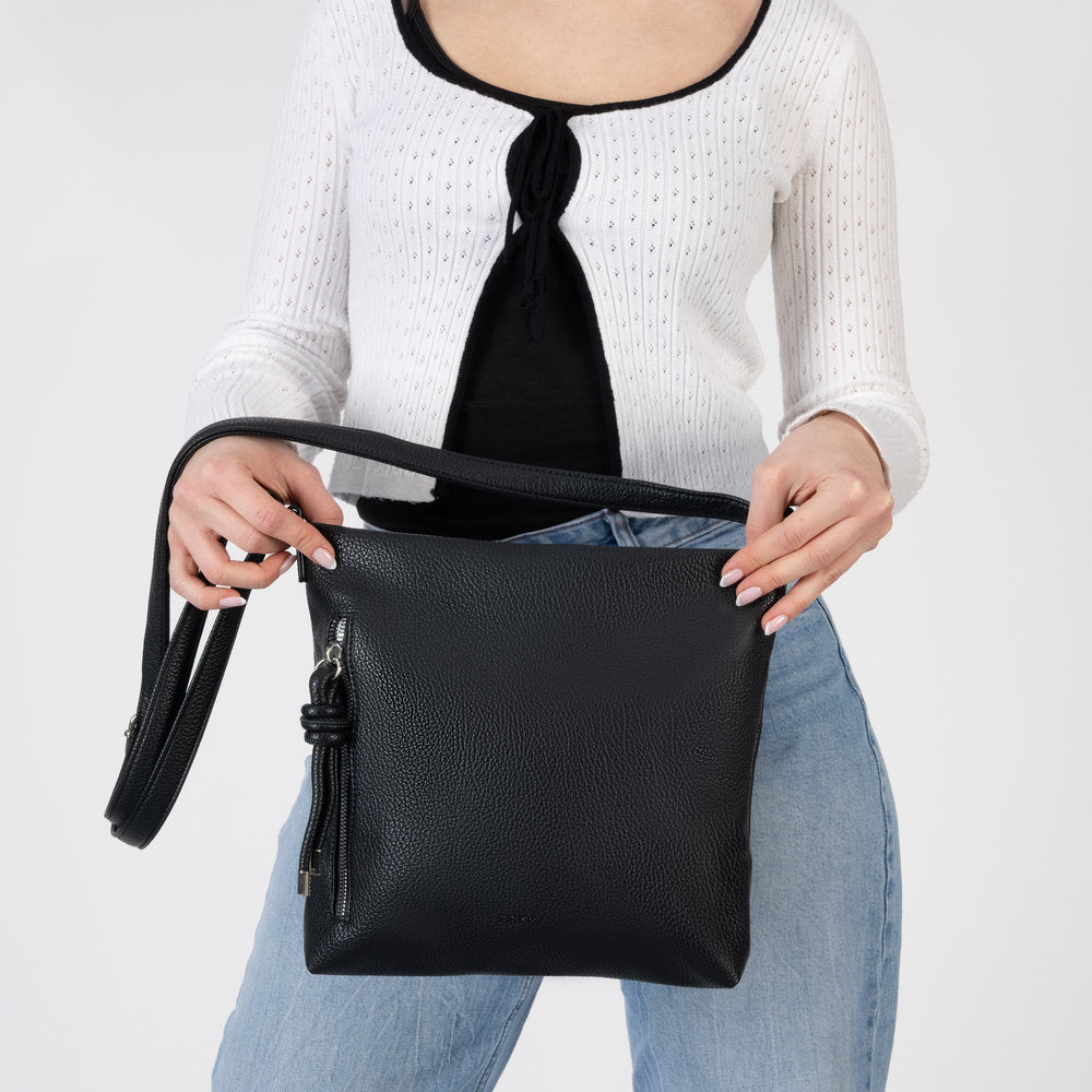 Rieker H1073-01 Black Handbag