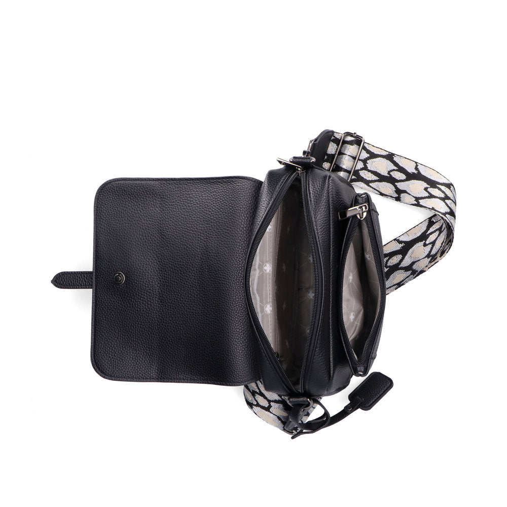 Rieker H1101-01 Black Handbag