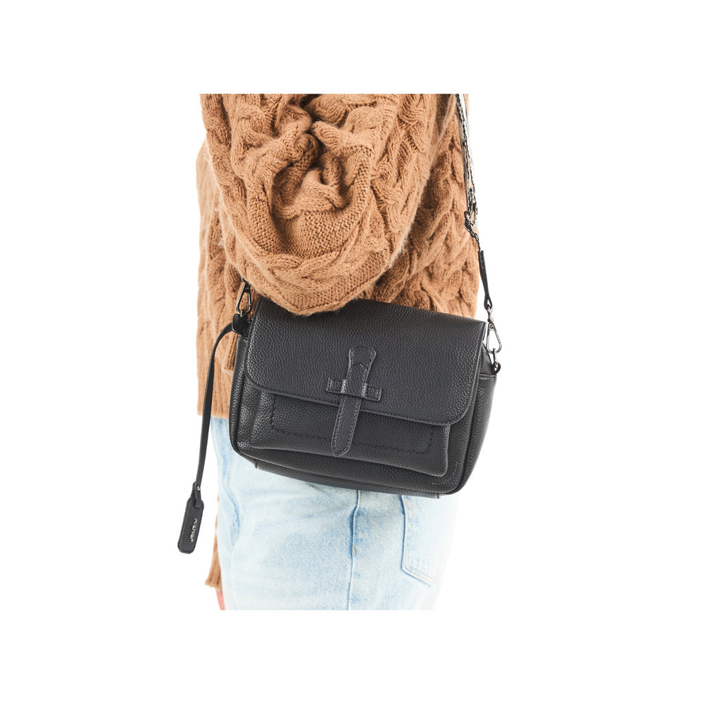 Rieker H1101-01 Black Handbag
