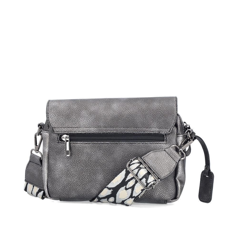 Rieker H1101-42 Dark Silver Cross Body Bag