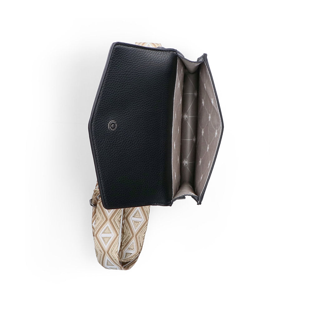 Rieker H1125-00 Black Cross Body Bag