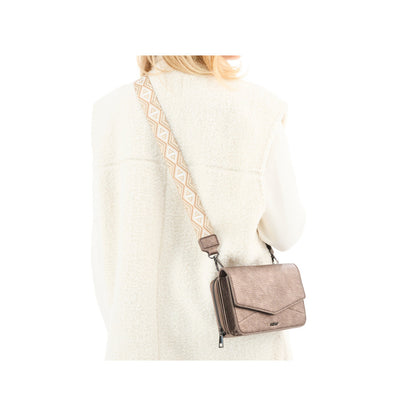 Rieker H1125-90 Antique Silver Cross Body Bag