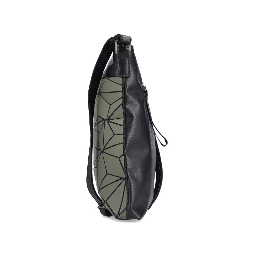 Rieker H1316-54 Khaki & Black Combi Handbag