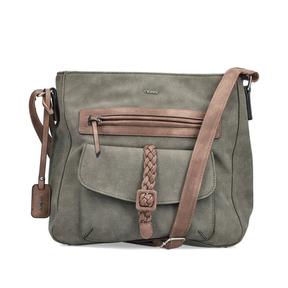 Rieker H1340-54 Khaki & Brown Handbag