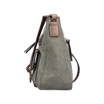 Rieker H1340-54 Khaki & Brown Handbag
